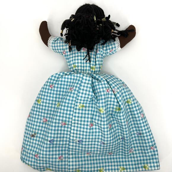 Vintage Jamaica Topsy Turvy Rag Doll Two Dolls in One 15" - Picture 3 of 7